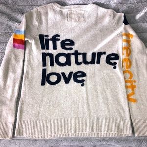 Light Gray freecity by the gap sweater